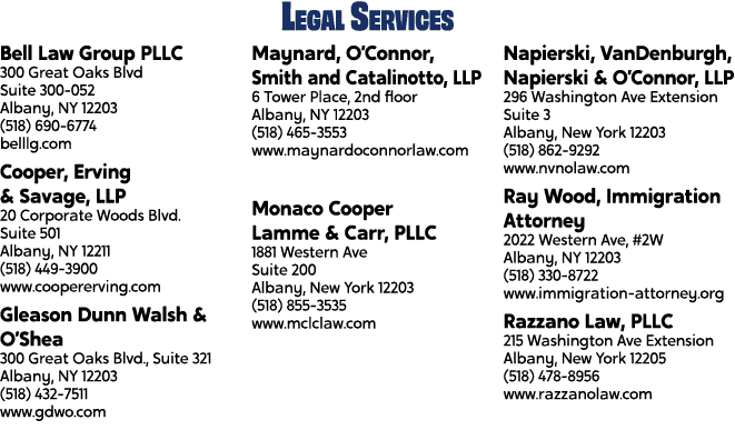 Legal Services Bell Law Group PLLC 300 Great Oaks Blvd Suite 300 052 Albany, NY 12203 (518) 690 6774 belllg.com Coope...